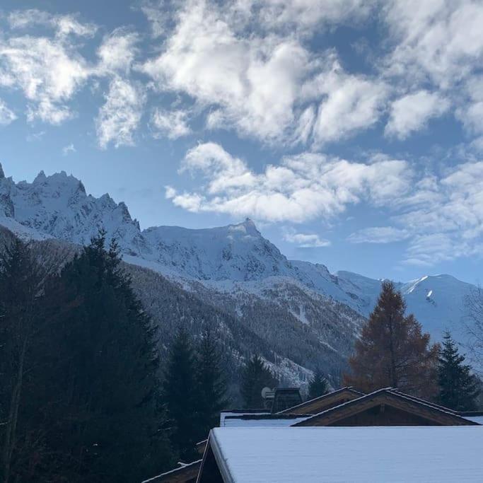 Belle Vue Des Praz Lägenhet Chamonix Exteriör bild