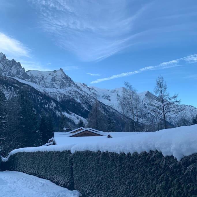 Belle Vue Des Praz Lägenhet Chamonix Exteriör bild