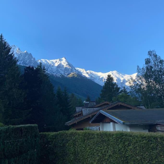 Belle Vue Des Praz Lägenhet Chamonix Exteriör bild